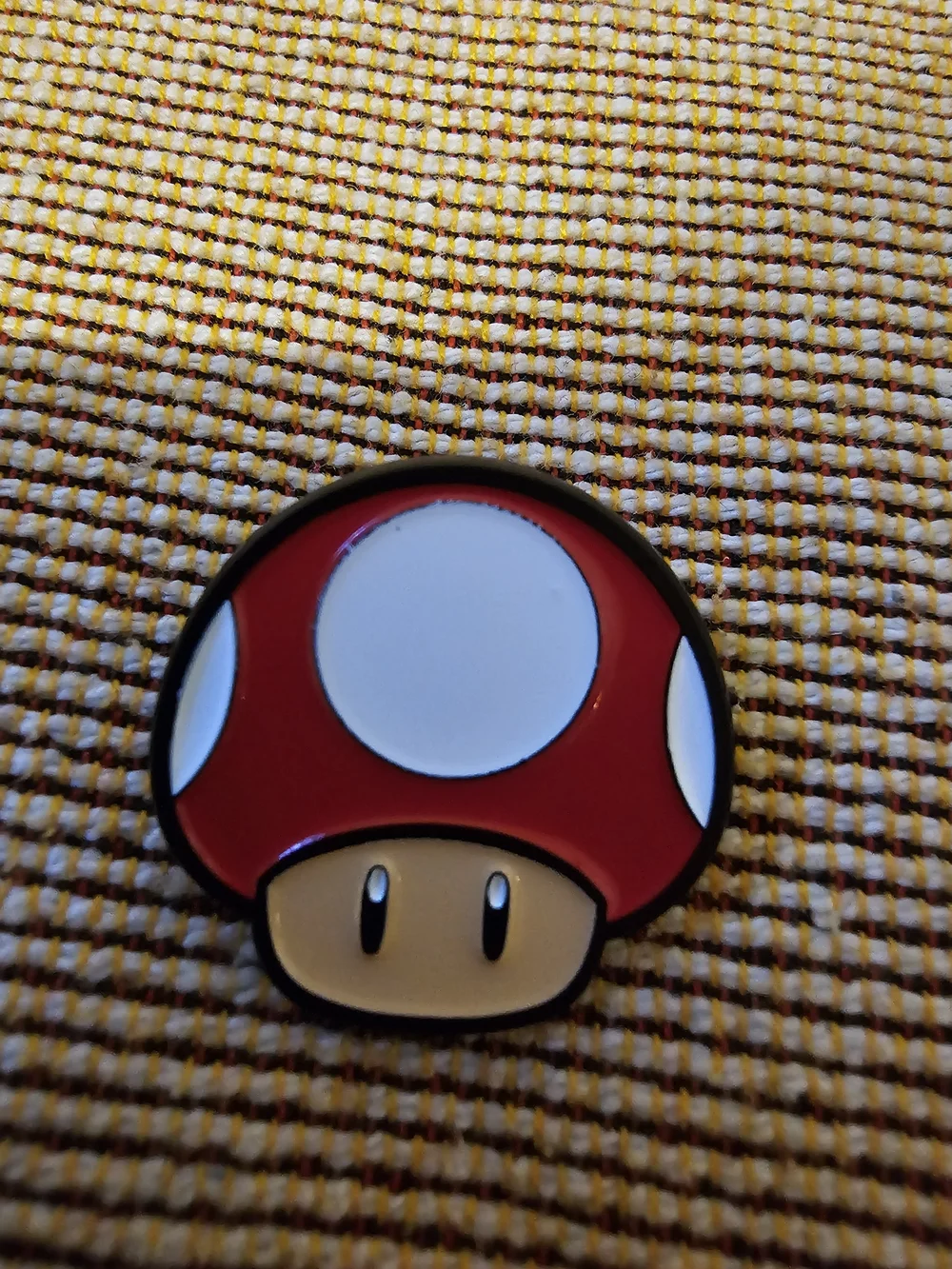 Nintendo Red & White Super Mushroom Enamel Pin